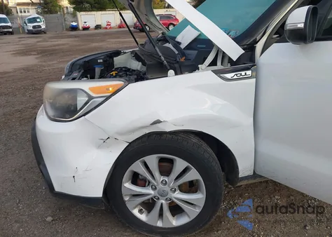 2014 Kia Soul + from USA, damaged, VIN KNDJP3A53E7743682